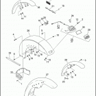 FXSTS 1BLL SPRINGER SOFTAIL (1992) FRONT FENDERS