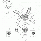 FXDB 1GBL DYNA STURGIS (1991) CYLINDERS, HEADS & VALVES V2 ™ - REAR SHOWN