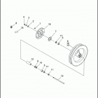 FXDB 1GBL DYNA STURGIS (1991) Переднее колесо