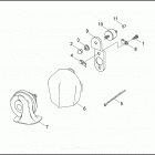 FXSTS 1BLL SPRINGER SOFTAIL (1992) Клаксон