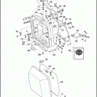 FXRT EC91 SPORT GLIDE (1991) SADDLEBAGS - FXRT