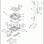 XL1200 1CAP SPORTSTER 1200 (1992) ROCKER ARMS, COVER & PUSHROD - V2 ™