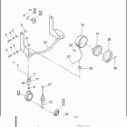 FLHTC 1DJL ELECTRA GLIDE CLASSIC (1992) AUXILIARY LAMPS & FRONT TURN SIGNALS - FLHTC, FLHS...