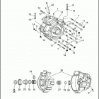 FXSTS 1BLL SPRINGER SOFTAIL (1992) Картер двигателя