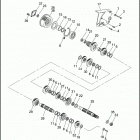 XL1200 1CAP SPORTSTER 1200 (1992) TRANSMISSION GEARS