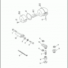 FXRS-SP EG92 LOW RIDER SPORT EDITION (1992) FRONT TURN SIGNALS - FXR, FXRS, FXLR