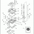 FLHTP-WND DA91 ELECTRA GLIDE STANDARD POLICE (FRG/WND) (1991) ROCKER ARMS, COVERS & PUSHRODS - V2