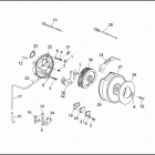 FXSTS 1BLL SPRINGER SOFTAIL (1992) AIR CLEANER & ENRICHMENT CABLE