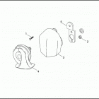 FXDB 1GBL DYNA STURGIS (1991) Клаксон