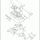 FXRP 1EDL SUPER GLIDE POLICE (WINDSHIELD) (1991) SADDLEBAGS - FXRP