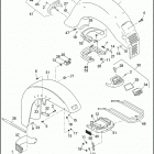 FLHTP 1DAL ELECTRA GLIDE STANDARD POLICE (WINDSHIELD) (1991) FENDERS & BUMPERS - FLHTP