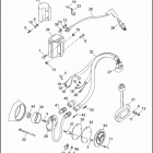 FLHTP-WND DA91 ELECTRA GLIDE STANDARD POLICE (FRG/WND) (1991) ELECTRONIC IGNITION SYSTEM