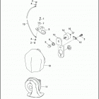 FXRP 1EDL SUPER GLIDE POLICE (WINDSHIELD) (1991) Клаксон