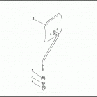 FXSTS 1BLL SPRINGER SOFTAIL (1992) Зеркало