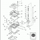 FXRS-SP EG92 LOW RIDER SPORT EDITION (1992) ROCKER ARMS, COVERS & PUSHRODS - V2