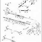 FLHTP 1DAL ELECTRA GLIDE STANDARD POLICE (WINDSHIELD) (1991) REAR BRAKE CONTROL - FLHTP