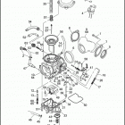 FXSTS 1BLL SPRINGER SOFTAIL (1992) Карбюратор