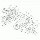 FXDB 1GBL DYNA STURGIS (1991) PRIMARY HOUSING