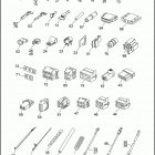 FLHTP-WND DA91 ELECTRA GLIDE STANDARD POLICE (FRG/WND) (1991) WIRES & TERMINALS