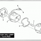 FXRS-SP EGLN FXR Sport (1992) SIDECAR TAIL LAMP - TLE & RLE