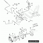 FXRP EFLH Police Low Rider (1987) SIDECAR BRAKE - TLE & RLE
