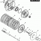 FXSTS BLLL Softail Springer (1990) CLUTCH - 1990 & LATER