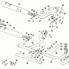 FLHS FALH Touring Electa Glide Sport (1987) EXHAUST SYSTEM - FLT MODELS