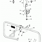 FLHS FALH Touring Electa Glide Sport (1987) FRONT FORK AIR CONTROL - FLT MODELS