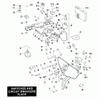 FXRP EFLH Police Low Rider (1987) SWITCHES AND CIRCUIT BREAKERS - FLHTP