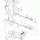 FXRP EFLH Police Low Rider (1987) REAR BRAKE CONTROL - FXRP