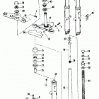 FXST BHLL Softail Standard (1990) FRONT FORK - FXST & FXSTC
