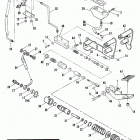 FXSTS BLLL Softail Springer (1990) REAR BRAKE CONTROL  - FXST MODELS