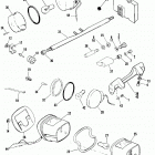 FXSTS BLLL Softail Springer (1990) TAIL LAMP & REAR TURN SIGNALS