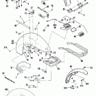 FXSTS BLLL Softail Springer (1990) Переднее крыло