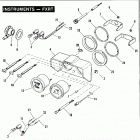 FXRT ECLJ FXR Touring (1988) INSTRUMENTS - FXRT