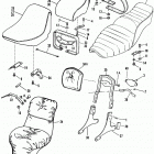 FXRT ECLJ FXR Touring (1988) SEATS & SISSY BAR - FXR MODELS