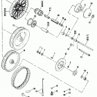FXSTS BLLL Softail Springer (1990) Переднее колесо