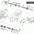 XLH 1100 CANG Sportster 1100 (1986) Трансмиссия