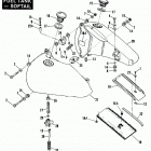 FXSTS BLLL Softail Springer (1990) FUEL TANK - SOFTAIL MODELS