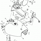 FLHTCU DPLL Touring Electra Glide Classic Ultra (1990) FUEL TANK - FLT MODELS - 1989 & LATER