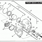 FXSTS BLLL Softail Springer (1990) Передний суппорт