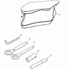 FLHTC DJLH Touring Electra Glide Classic (1987) RIDER TOOLS - FLT MODELS