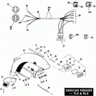 FLHS FALH Touring Electa Glide Sport (1987) SIDECAR FENDER - TLE & RLE