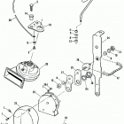 FXSTS BLLL Softail Springer (1990) HORN AND MIRRORS