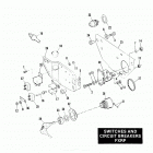 FXRP EFLH Police Low Rider (1987) SWITCHES AND CIRCUIT BREAKERS - FXRP