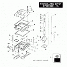 FXRP EFLH Police Low Rider (1987) ROCKER ARMS, COVER & PUSHROD - V(TM)