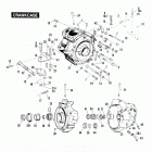 FXRP EFLH Police Low Rider (1987) Картер двигателя