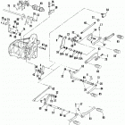 FXSTS BLLL Softail Springer (1990) GEAR SHIFTER