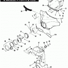 FLHS FALH Touring Electa Glide Sport (1987) WINDSHIELD, FAIRING, HEADLAMP & NACELLE - FLHT / C...