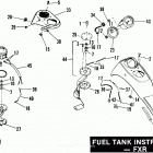 FXRT ECLJ FXR Touring (1988) FUEL TANK INSTRUMENTS - FXR MODELS